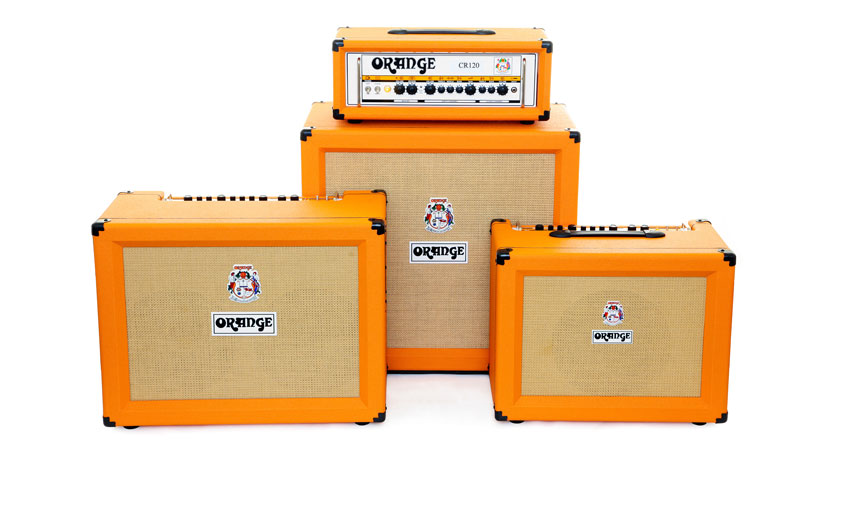 The Orange Crush CR120C (£479), CR120H (£299, head-only) and CR60C (£349)