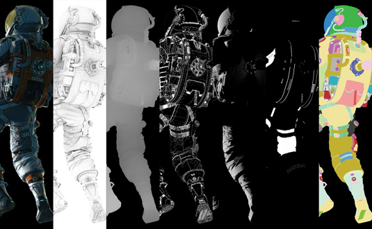 How to create a 3D spacesuit