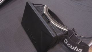 An early version of Oculus Rift