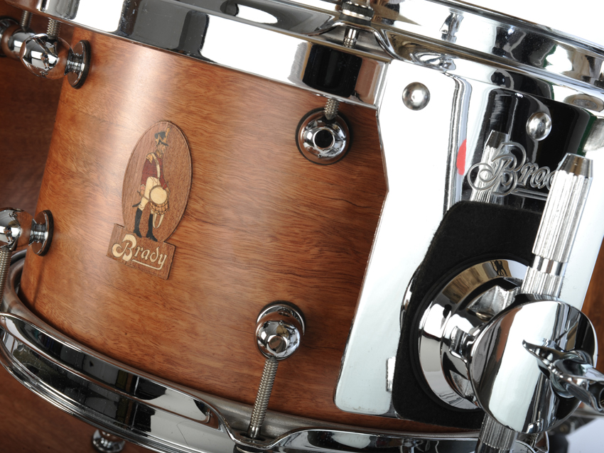 Brady Spotted Gum snare drum