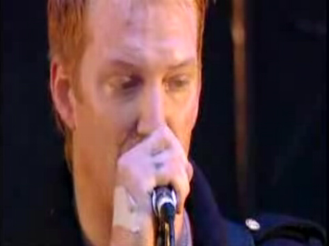 Queen Of The Stone Rage: Josh Homme gets angry with a fan.