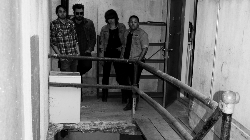 Derelict buildings and lo-fi punk: a match made in moody band pic heaven