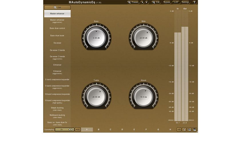 MAutoDynamicEq pushes the technology forward by introducing dynamic processing