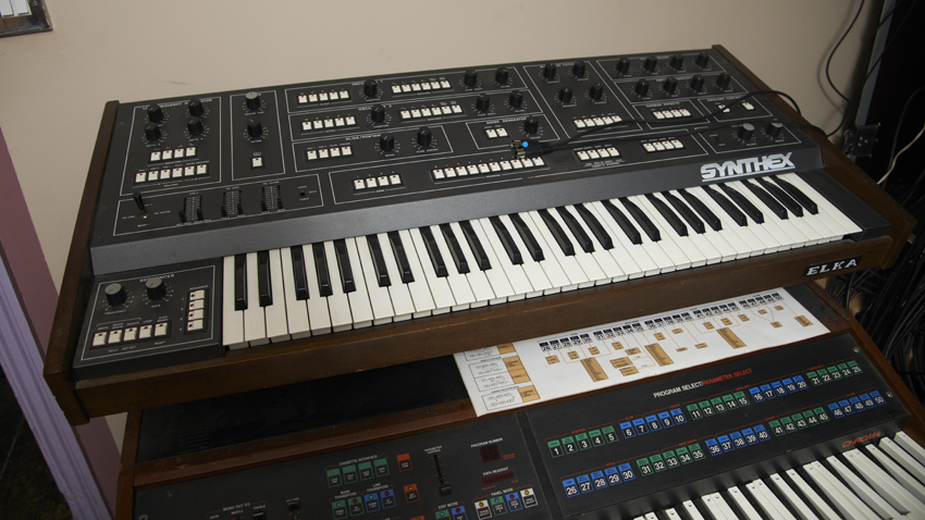 We encountered an original Elka Synthex when we paid a visit to Ulrich Schnauss&#039;s studio in 2014.