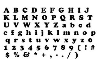 Cooper Black is a heavily weighted, old style serif typeface designed by Oswald Bruce Cooper in 1921