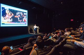 New World Stages provided a spectacular space for the day's events