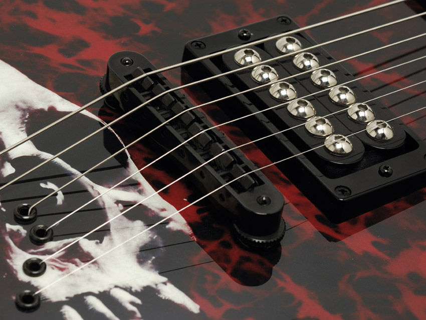 Michael Arnott's Tyrant mixes metal visuals with hard rock features.