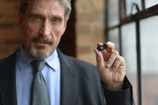 John McAfee: father of the antivirus and security legend.