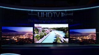 Samsung U9000 UHD 4K curved TVs