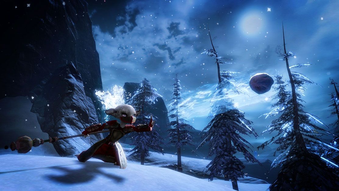 Monkeygg2. GW mten2. Guild Wars Christmas Art. Guild Wars 2 протезы скины