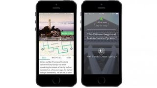 The Detour app provides a real-time, responsive audio walking tour