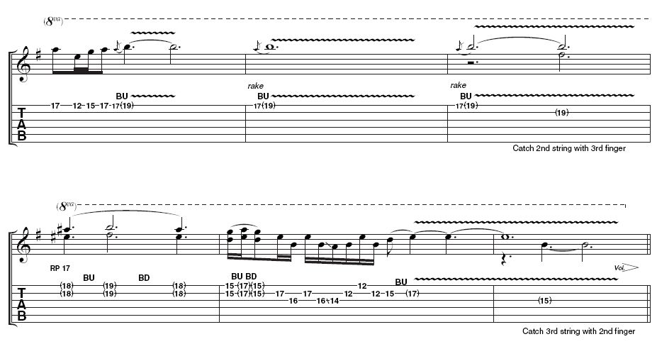 Part two: Remember to use this transcription as a guide to what Walter plays on the video. Don't copy it slavishly - interpretation is a key part of blues guitar playing.