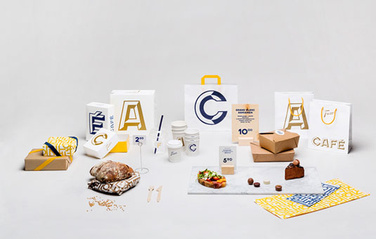 Fazer cafe branding