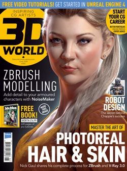 The ebook is free with issue 195 of 3D World magazine