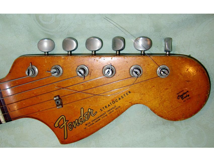 Steve Morse's Telecaster - headstock detail