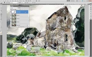 Photoshop tips: Make sketch lines