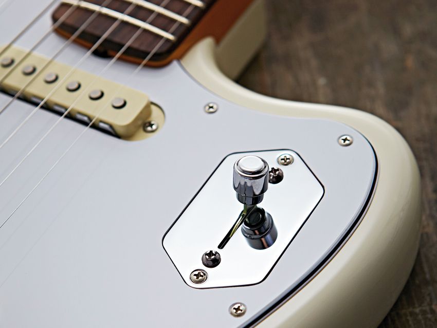 The Johnny Marr model has a new four-position selector switch design.