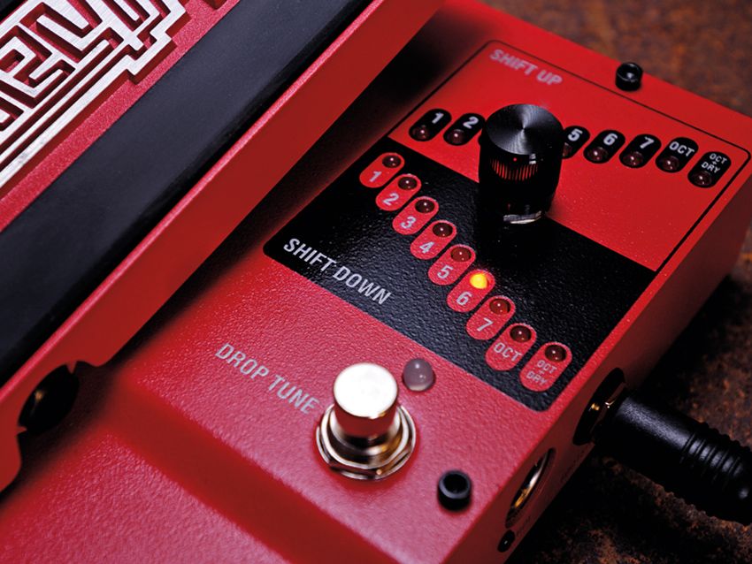 The drop tune switch provides shifting for all intervals up and down to a seventh.