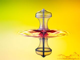 water drop photography