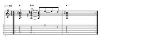 EXAMPLE 45: b/a, used by satriani