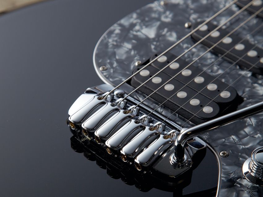 The Taylor Tremolo vibrato is a triumph of form and function.
