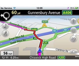 Navfree - a free open source satnav app for the iPhone