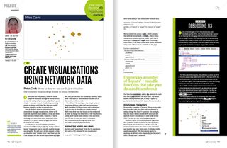 Peter Cook explains how to harness the power of D3.js to visualise the relationships found in social network data.