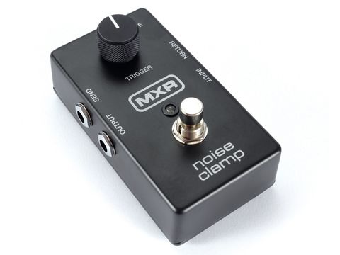 The MXR Noise Clamp gets rid of unwanted pedal noise in no-nonsense fashion.