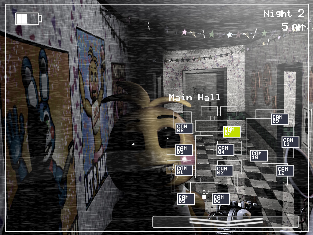 Oficina Steam::[FNAF] HW Five Night's at Freddys 2 Map