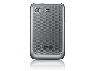 Samsung galaxy pro hands on black back