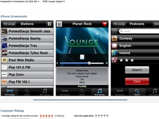 Pure launches new 'Lounge' app for internet radio fans with iPhone, iPads or iPod touches