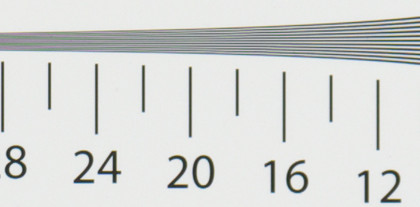 Cropped resolution raw image iso 160