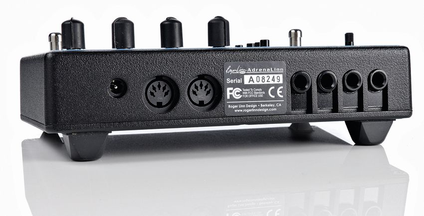 There's two inputs and outputs for stereo, MIDI in and out but no USB unfortunately