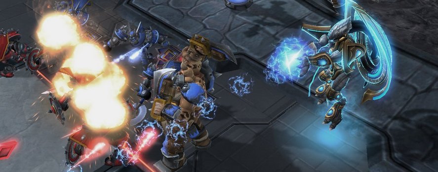 Blizzard DOTA - claiming the lanes