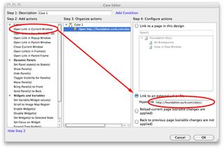 Only one action is needed in the Case Editor