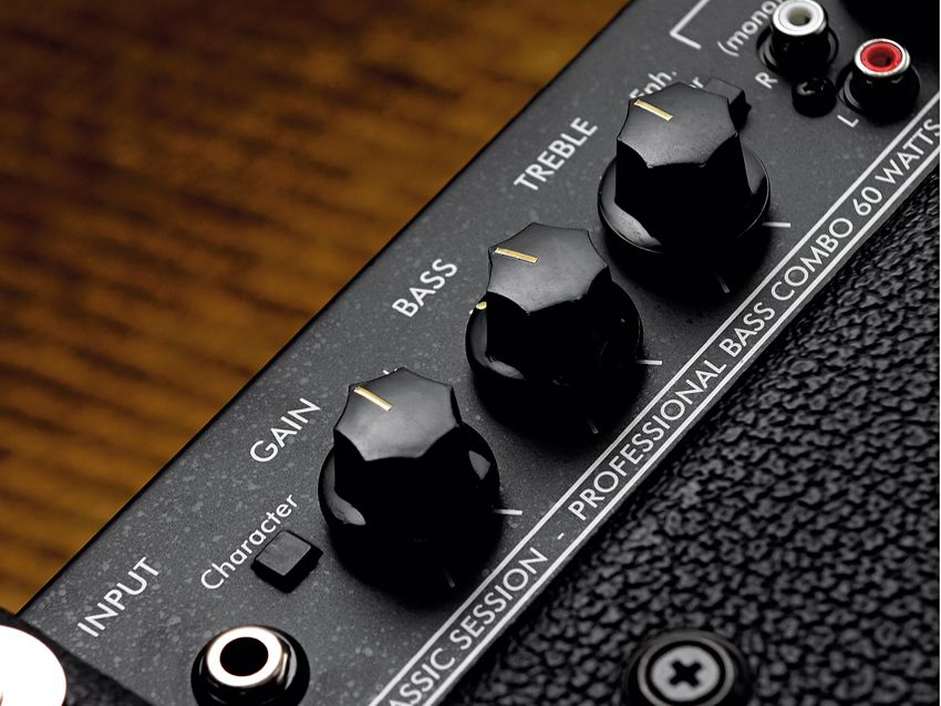 The amp is robustly made and well-designed.
