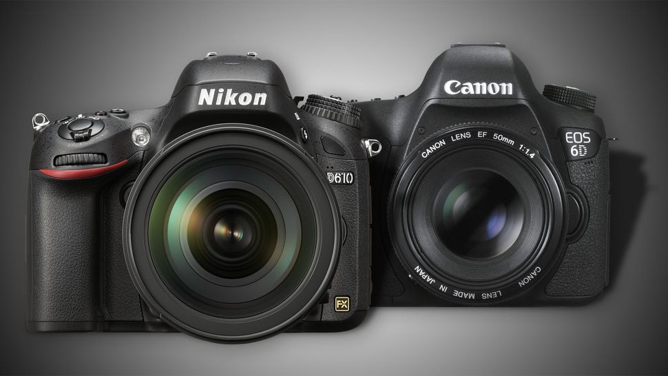 Nikon D610 vs Canon 6D best full frame DSLR on a budget TechRadar