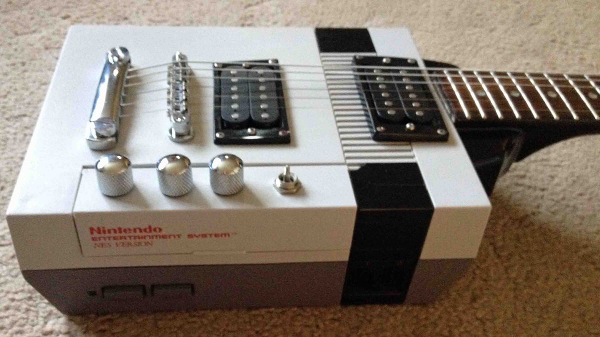 Meet the NES Paul, an electric guitar made from a Nintendo console ...