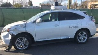 Google self-driving RX450h
