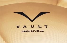 The word 'Vault' conjures up an image of a cache of vintage cymbals.