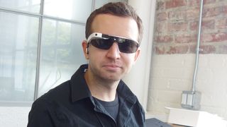 Our very own Matt Swider sporting Google sun-Glass-es