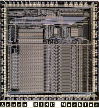 The original ARM chip [Image credit: Broadcom]