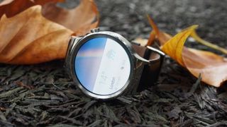 Huawei Watch showing Weather App