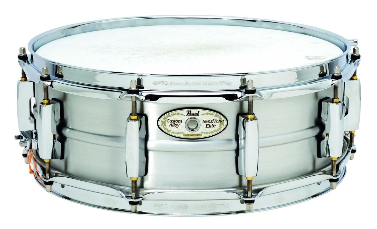 The aluminium snare is extremely articulate.