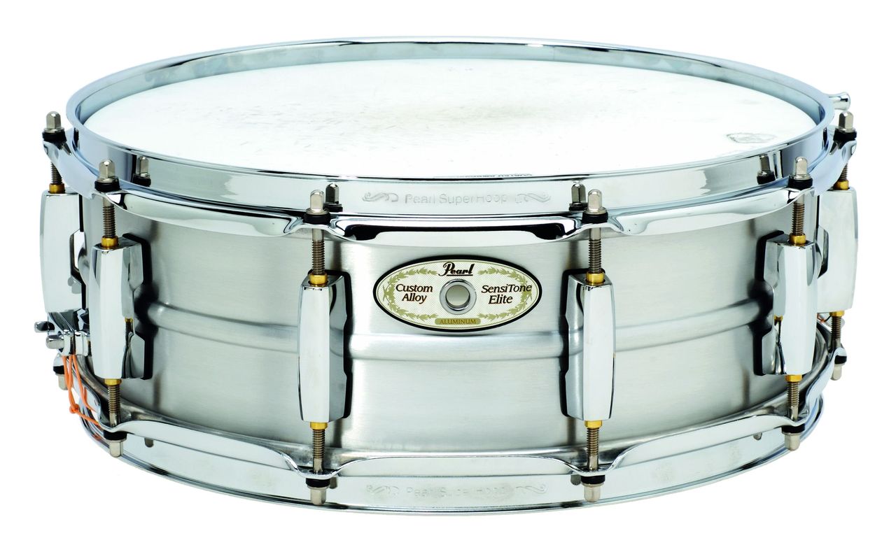 The aluminium snare is extremely articulate.