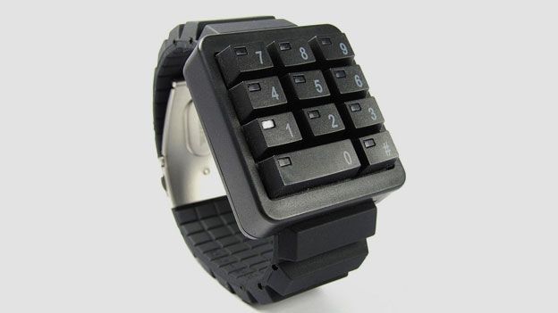 Keypad Hidden Time watch