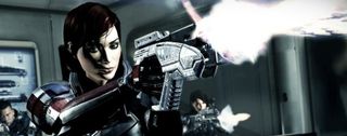 Mass Effect 3 femshep pistolier