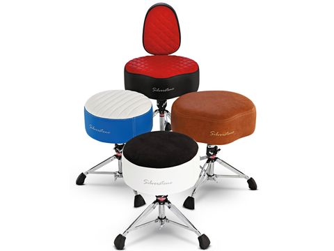 Silverstone offers two basic thrones, round and moto, and all can be fitted with a backrest.