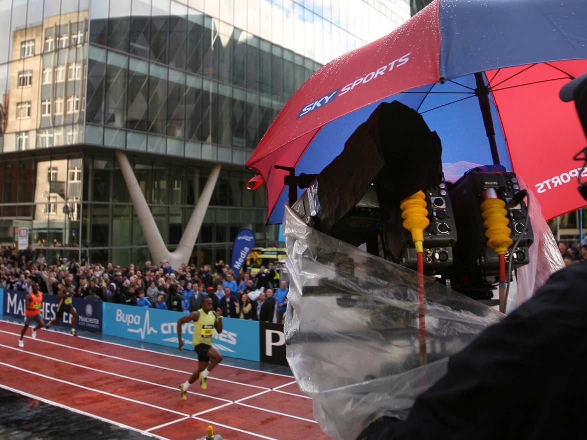 Sky has already filmed Usain Bolt in action in 3D