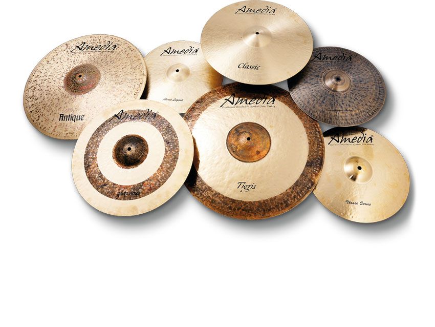 Amedia Crash, Ride and Hihat Cymbals review MusicRadar
